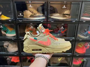 Original Nike Off-White Airmax Desert Ore Color