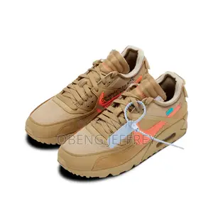 Original Nike Off-White Airmax Desert Ore Color