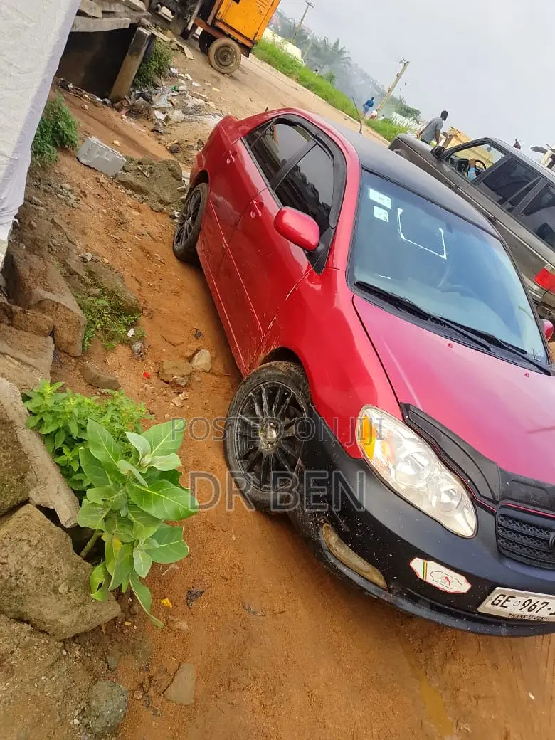 Toyota Corolla 2005 Red