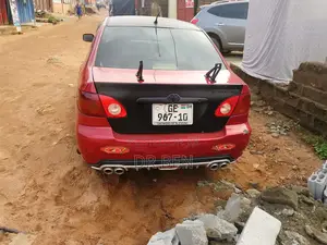 Toyota Corolla 2005 Red