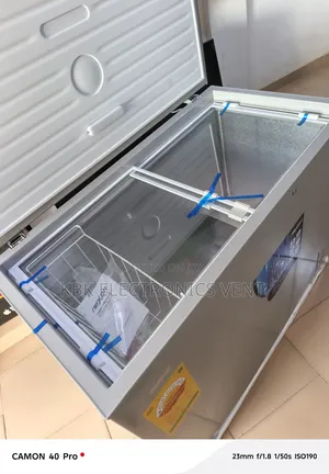 Nexon 251liters Single Door Chest Freezer + Glass Top