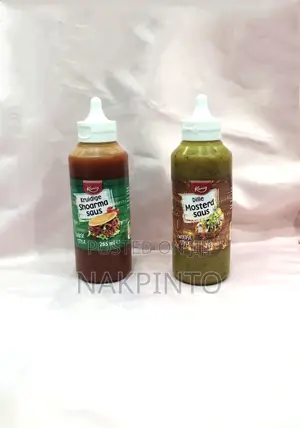 Mustard Sauce. Shawarma Sauce