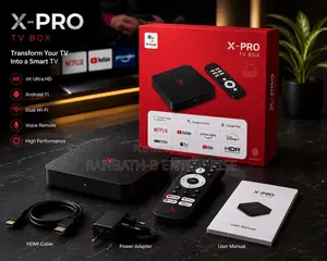 Latest X-pro Android Tv Box – Netflix, Youtube More