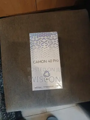 New Tecno Camon 40 Pro 5G 256 GB Black
