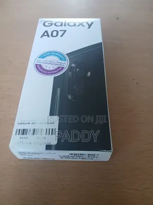 New Samsung Galaxy A07 4G 64 GB Black