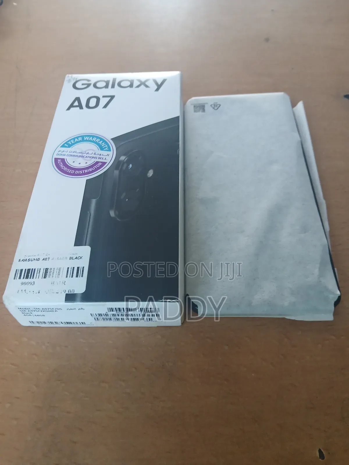 New Samsung Galaxy A07 4G 64 GB Black