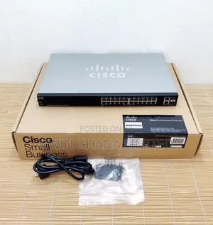 Cisco Sg200-26p 26-Port Gigabit 12-Ports Poe 100w + 2sfp. Refurbished
