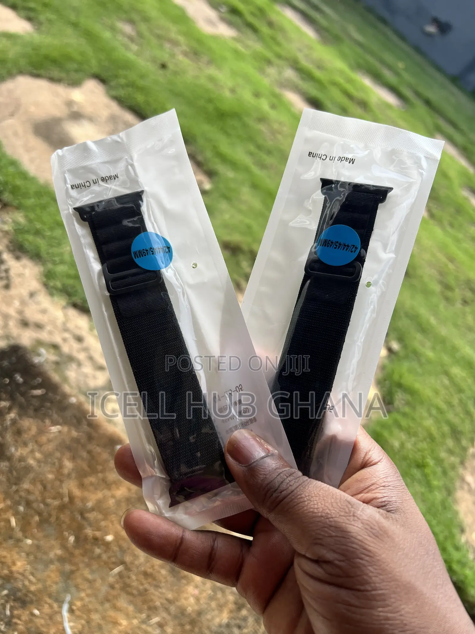 New Apple Watch Alpine Loop Straps For Watch Ultra Black Edition