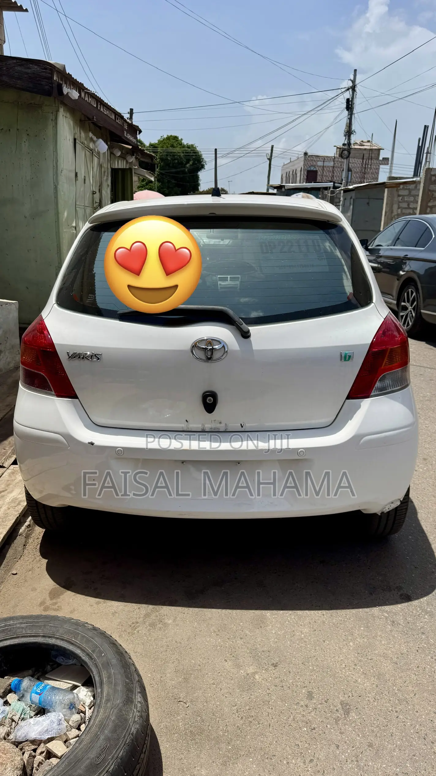 Toyota Yaris 2012 White