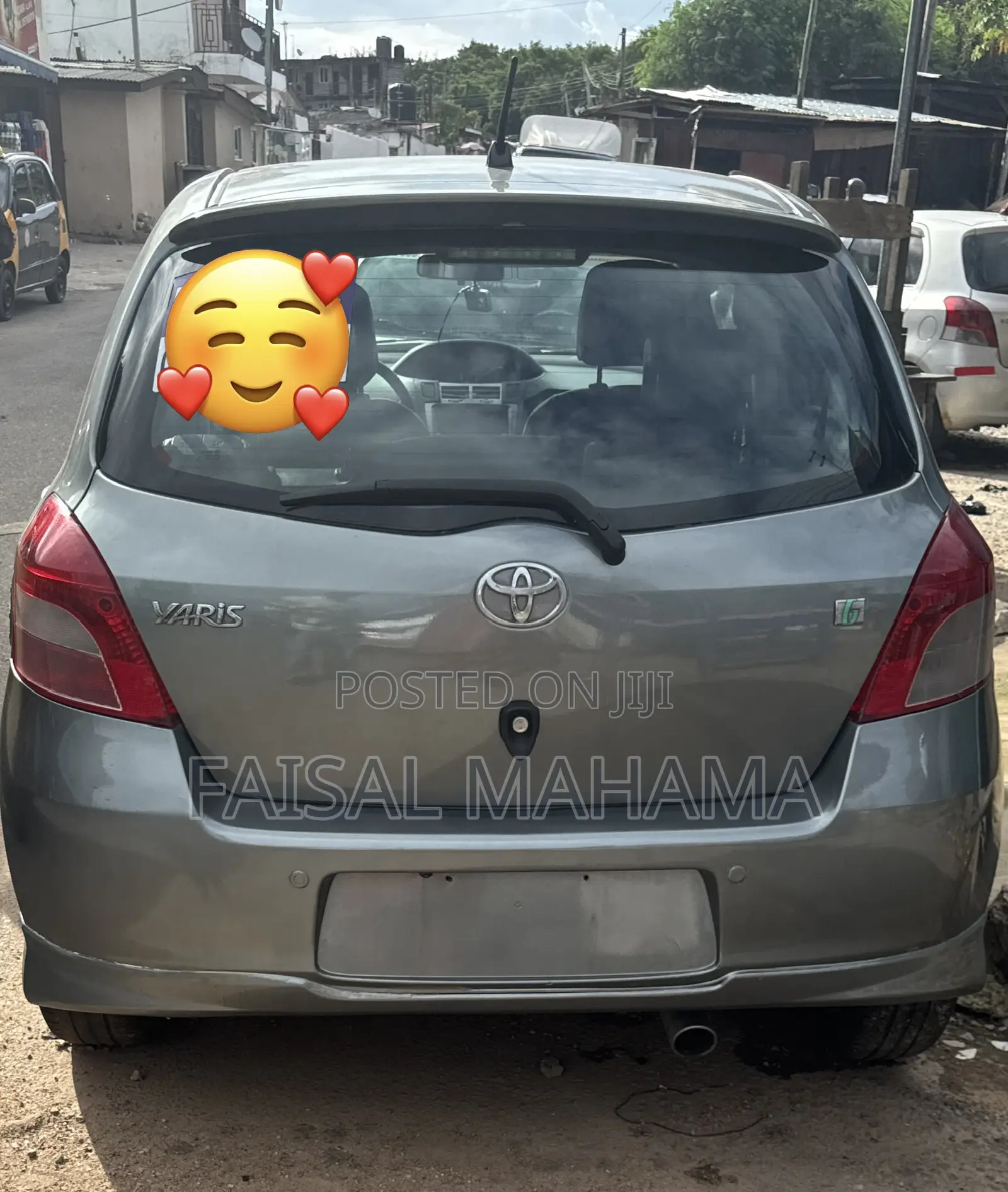 Toyota Yaris 2007 Gray