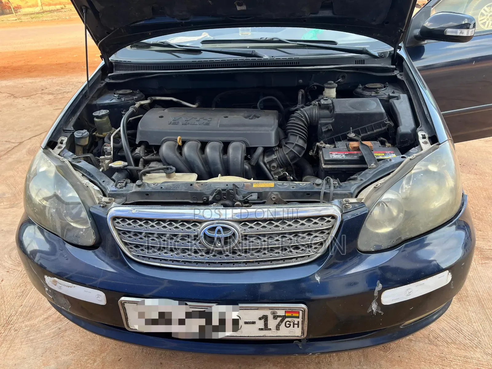 Toyota Corolla 2008 Blue