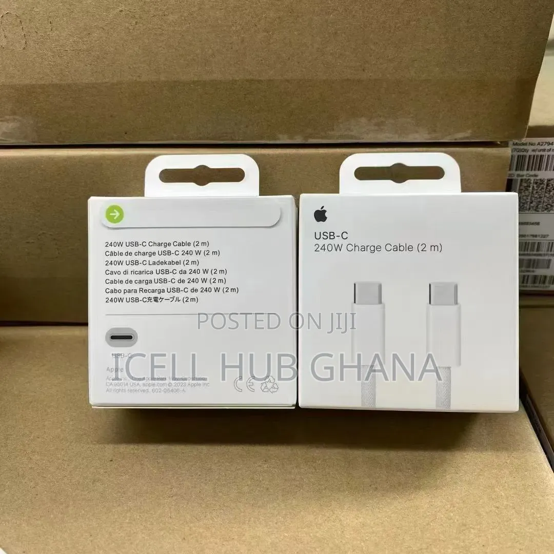 240w Usb-C to C Cable Only for iPhones and Macbooks