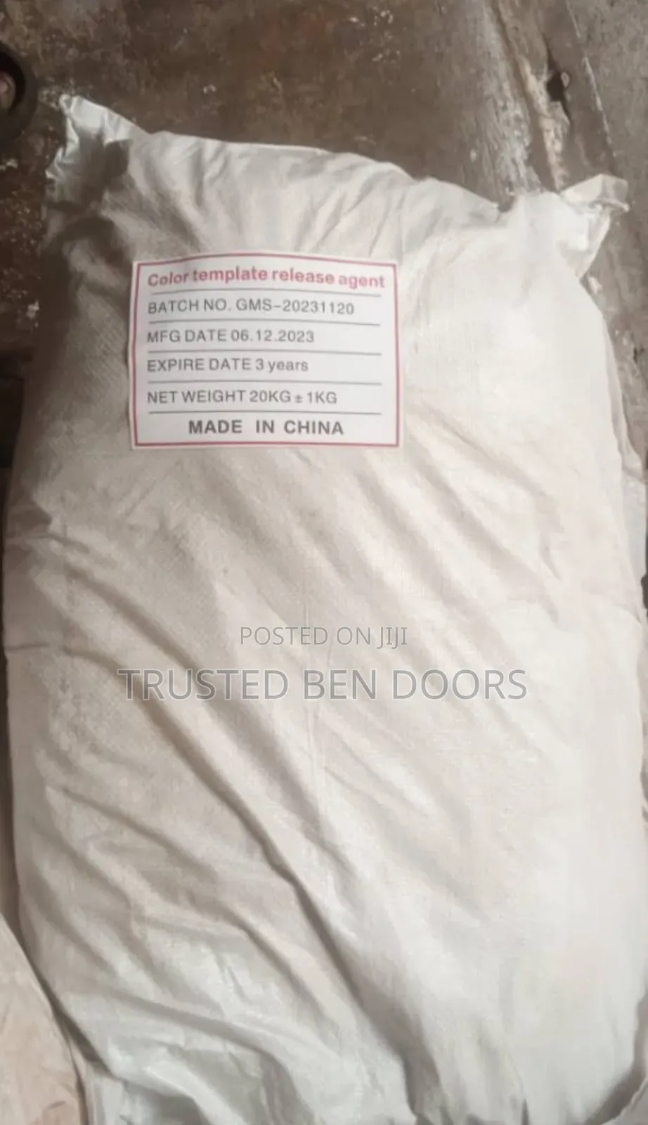 Quality Release Agent for Concrete and Flooring Works (20kg)