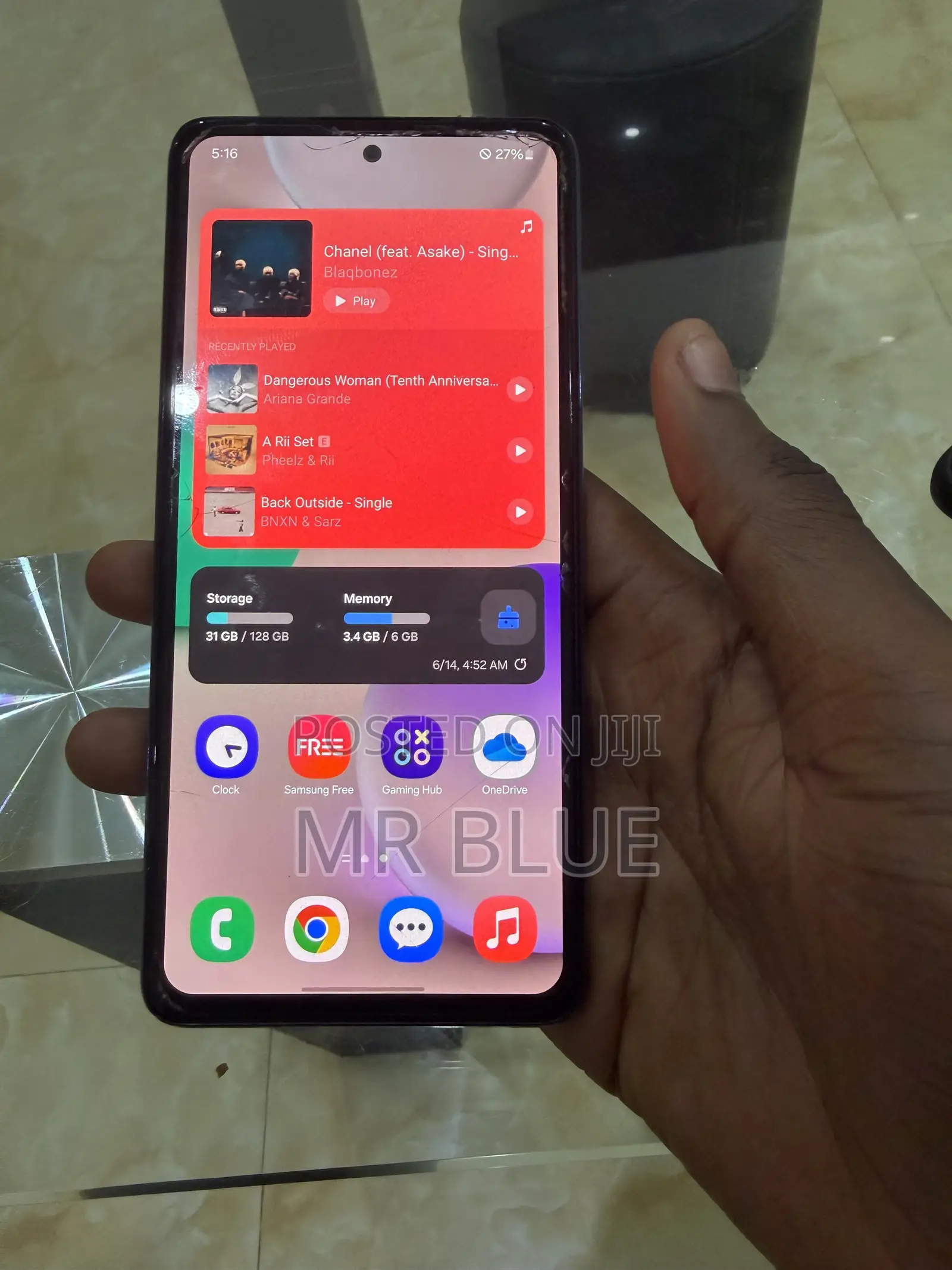 Samsung Galaxy A52 128 GB Blue