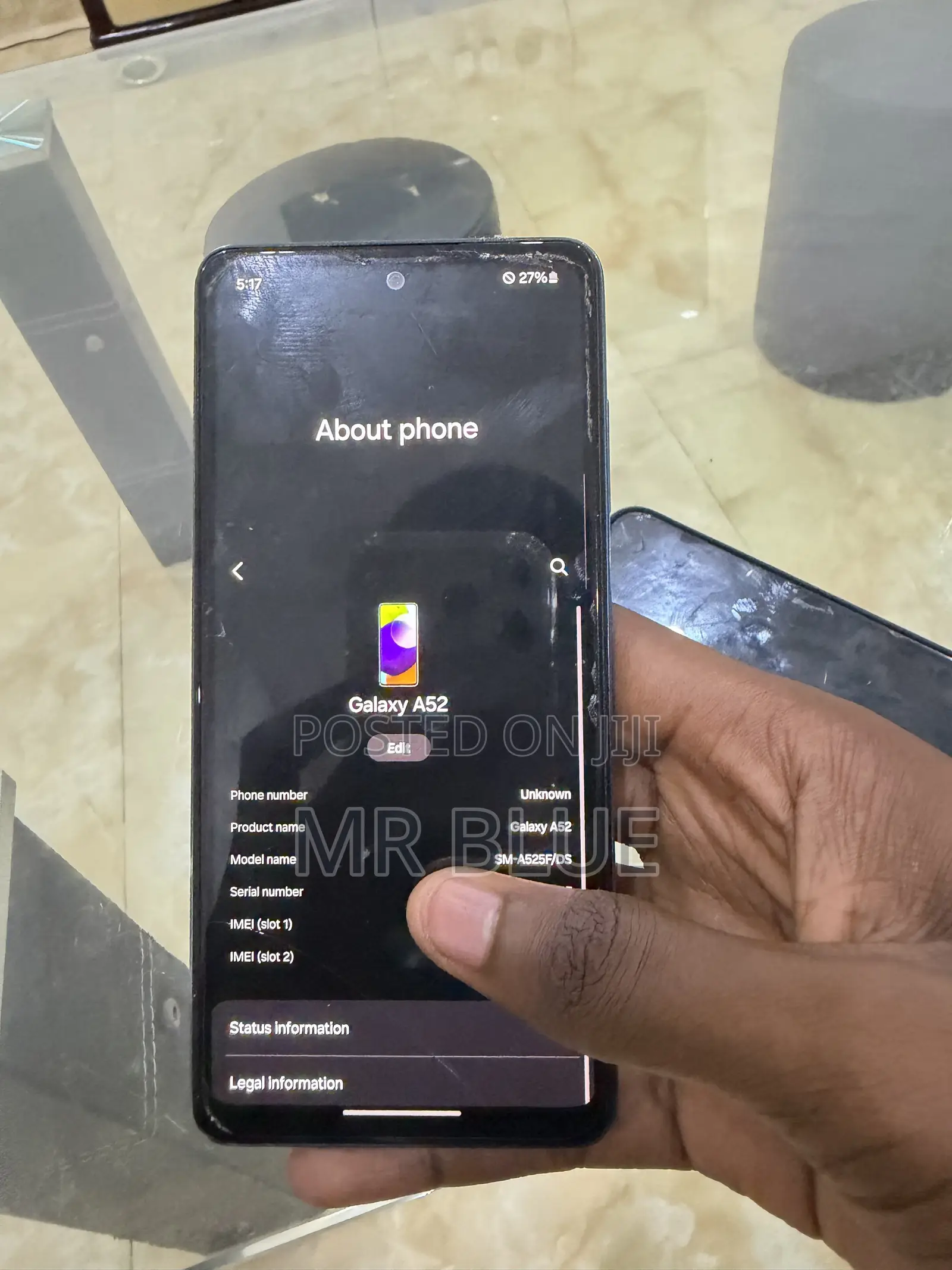 Samsung Galaxy A52 128 GB Blue
