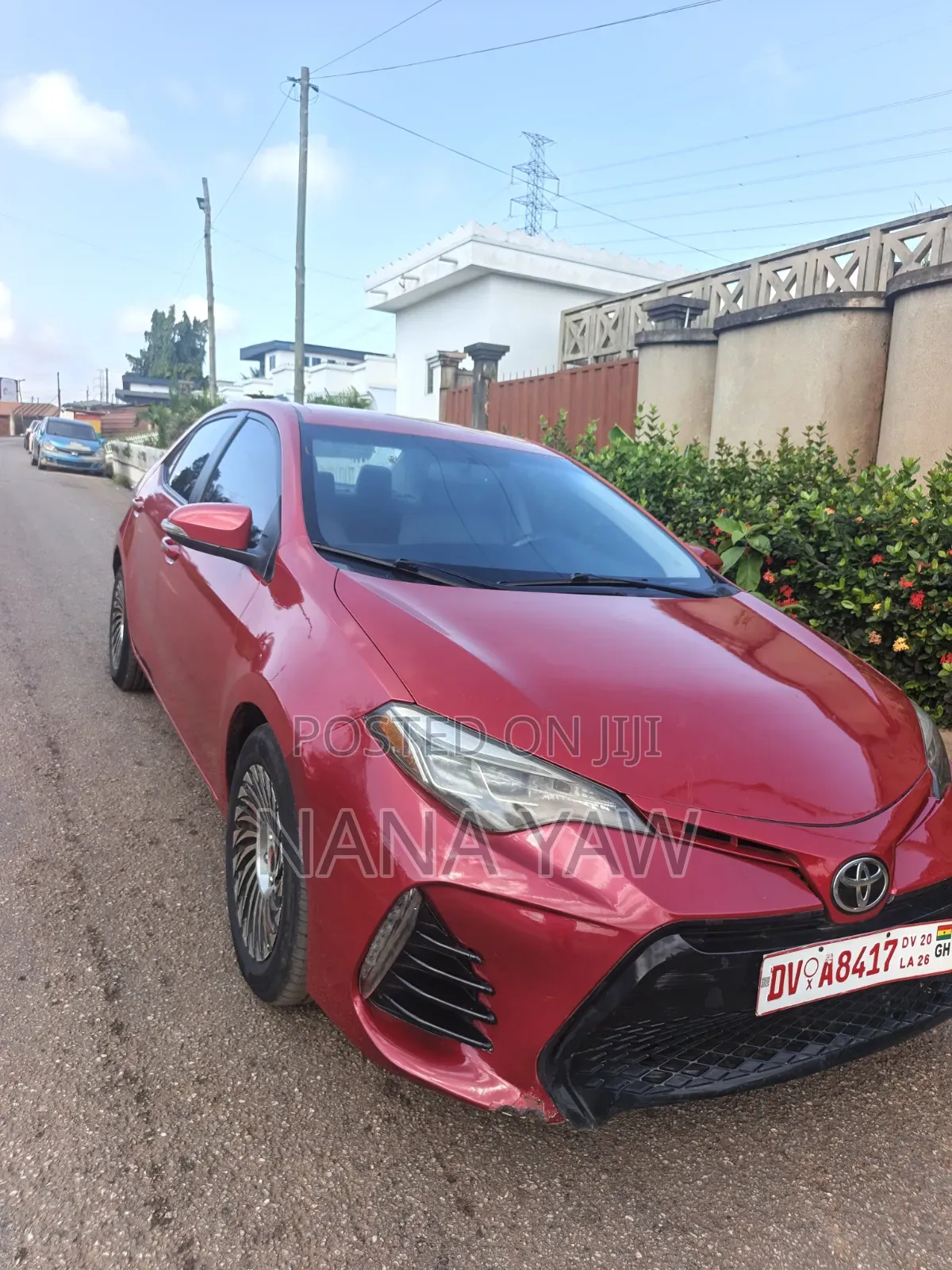 Toyota Corolla LE 4dr Sedan (1.8L 4cyl CVT) 2014 Red