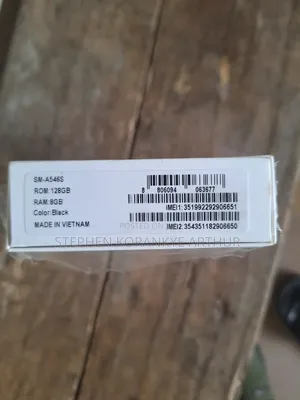 New Samsung Galaxy A54 5G 128 GB Black
