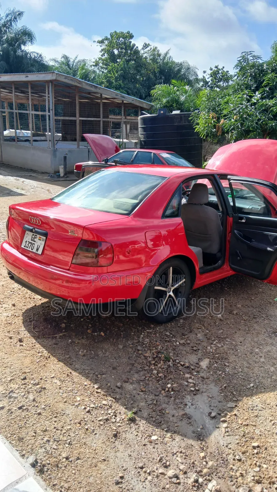 Audi A4 1.8 1999 Red