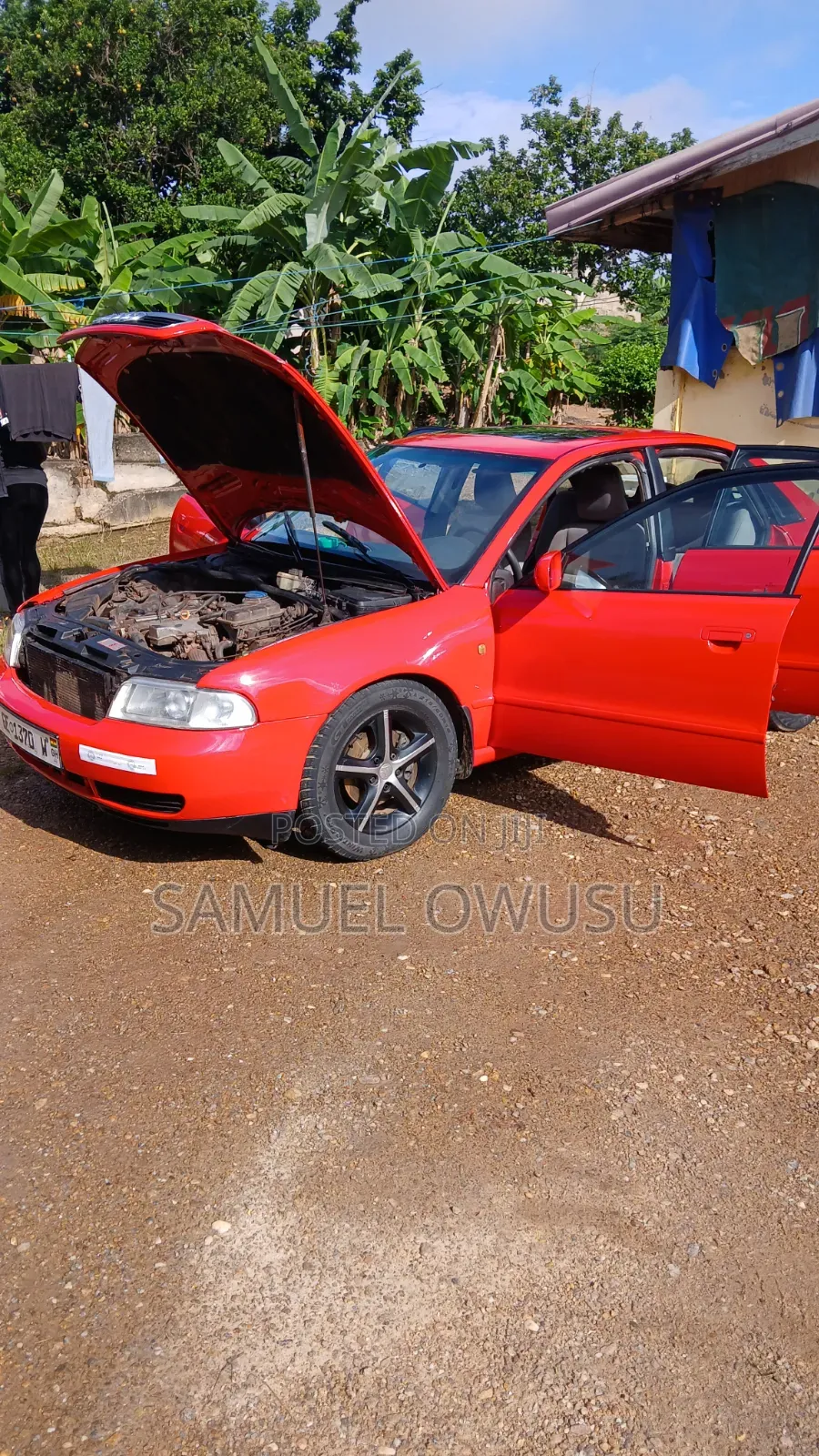 Audi A4 1.8 1999 Red