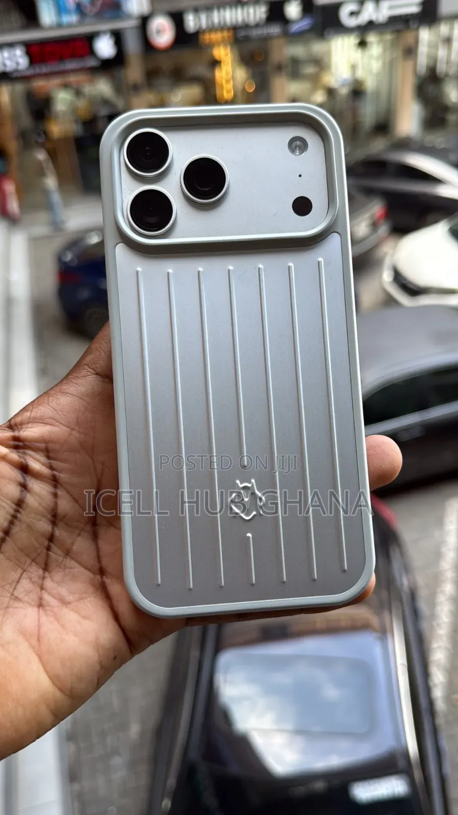 Rimowa Premium Aluminium Case for iPhone 17 Pro Max