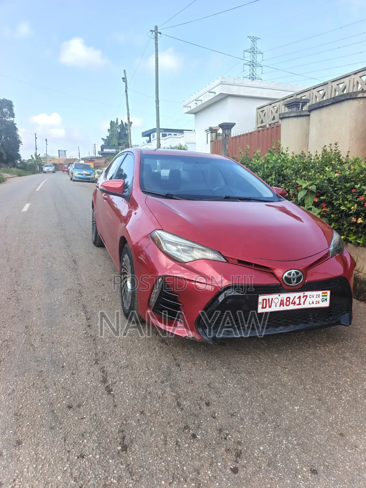 Toyota Corolla LE 4dr Sedan (1.8L 4cyl CVT) 2014 Red