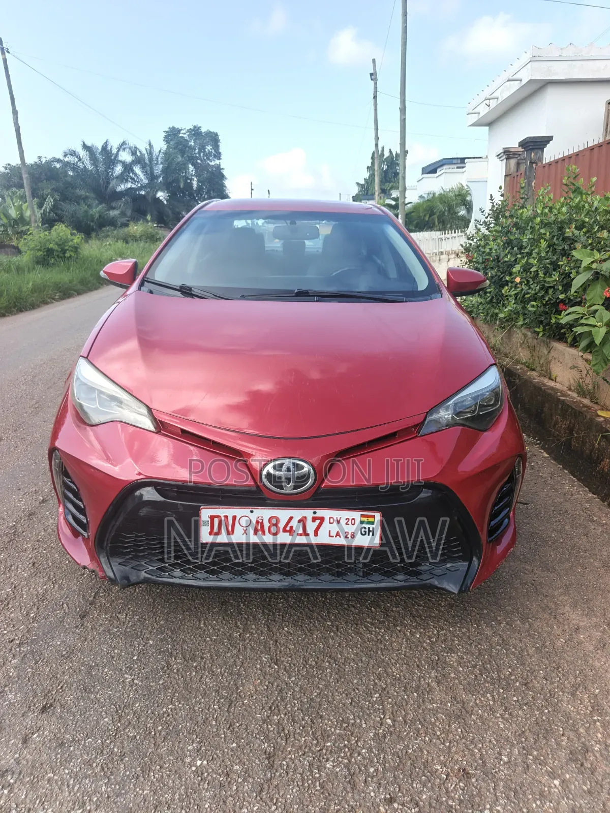 Toyota Corolla LE 4dr Sedan (1.8L 4cyl CVT) 2014 Red