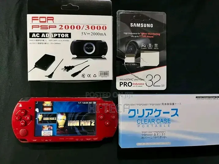 PSP Vita With Accessories