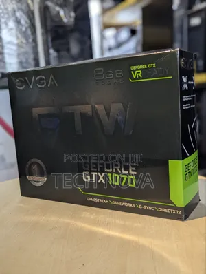 Evga Geforce GTX 1070 Sc Gaming Acx 3.0, 8gb Gddr5, Dx12 Raphics Card