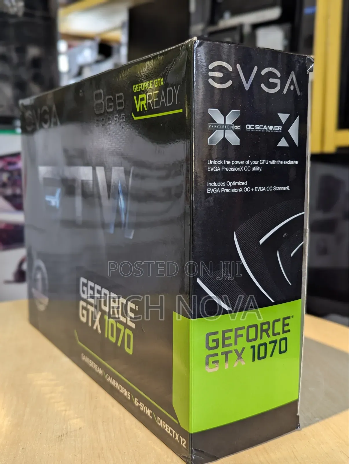 Evga Geforce GTX 1070 Sc Gaming Acx 3.0, 8gb Gddr5, Dx12 Raphics Card