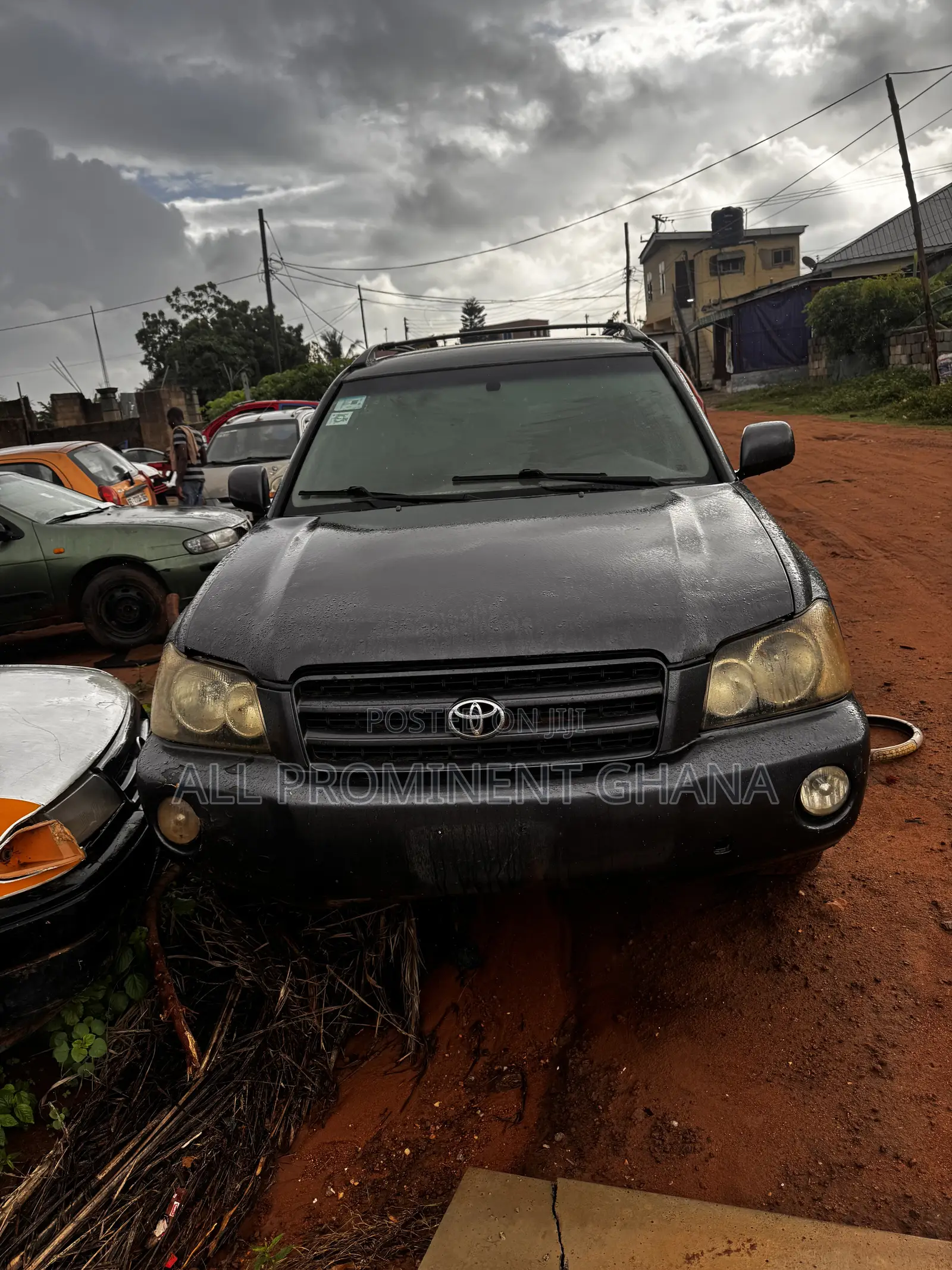 Toyota Highlander Limited V6 AWD 2002 Black