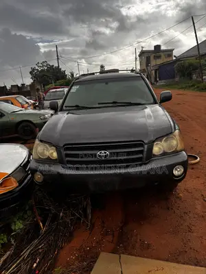 Toyota Highlander Limited V6 AWD 2002 Black