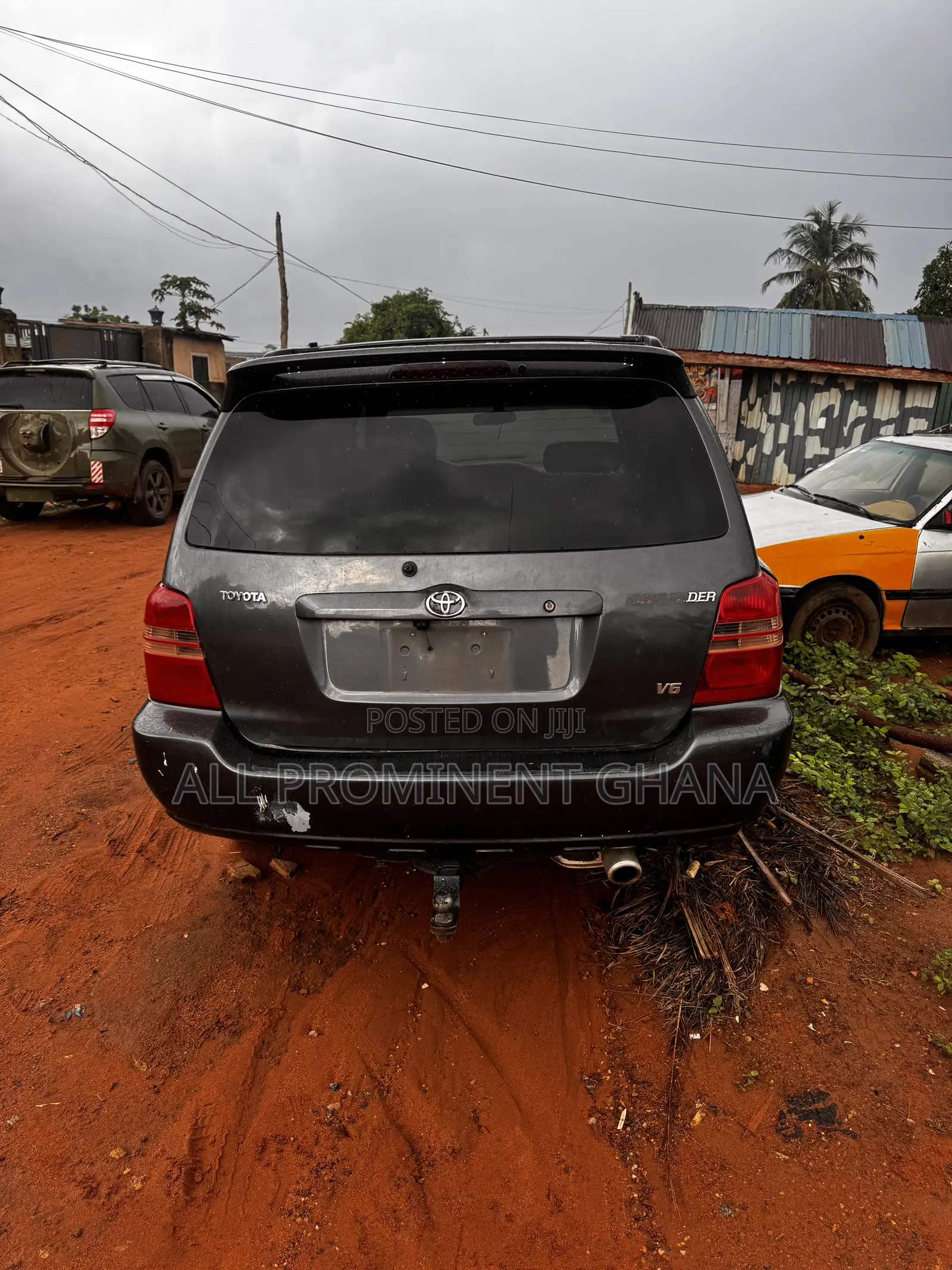 Toyota Highlander Limited V6 AWD 2002 Black