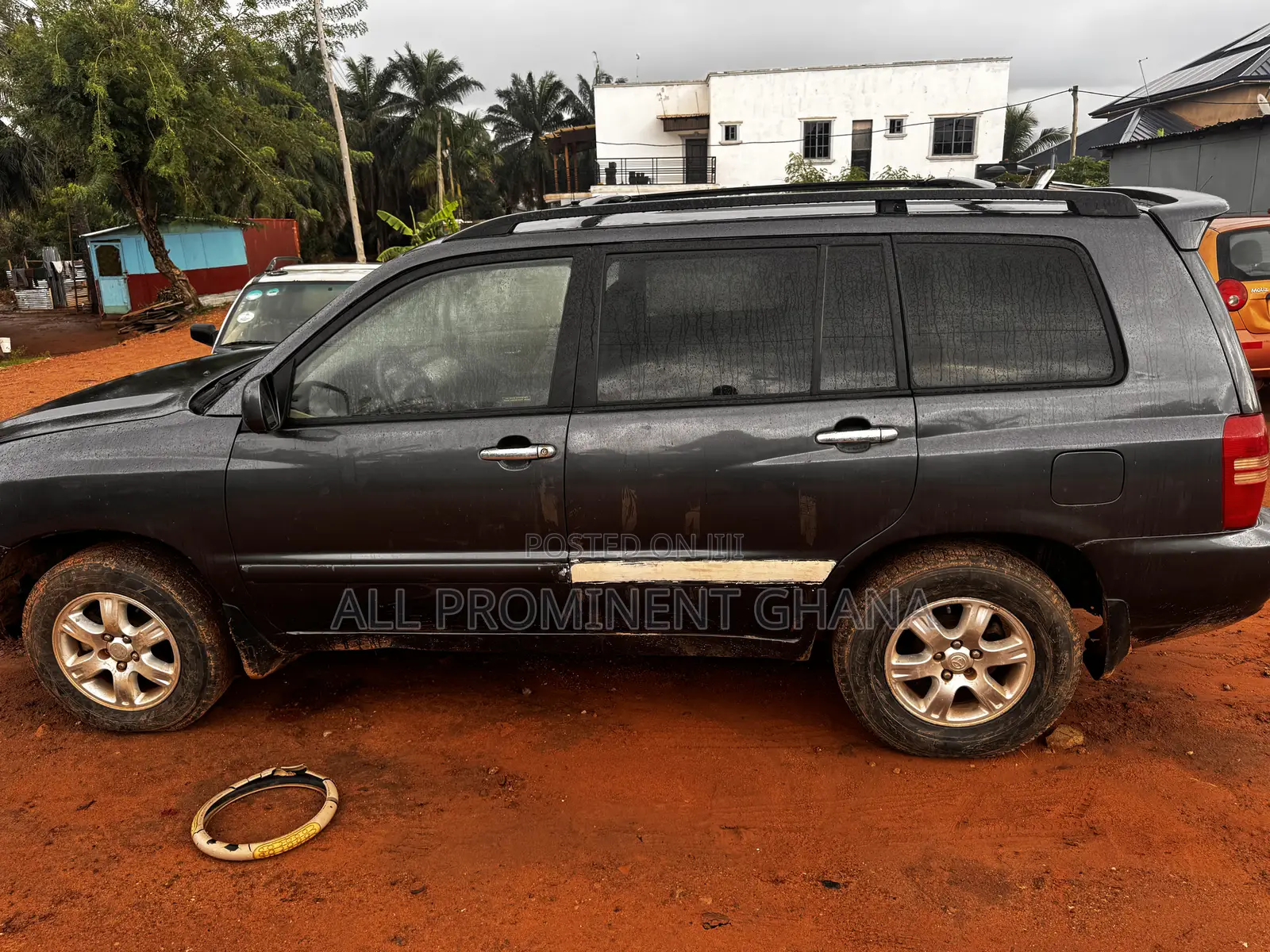 Toyota Highlander Limited V6 AWD 2002 Black