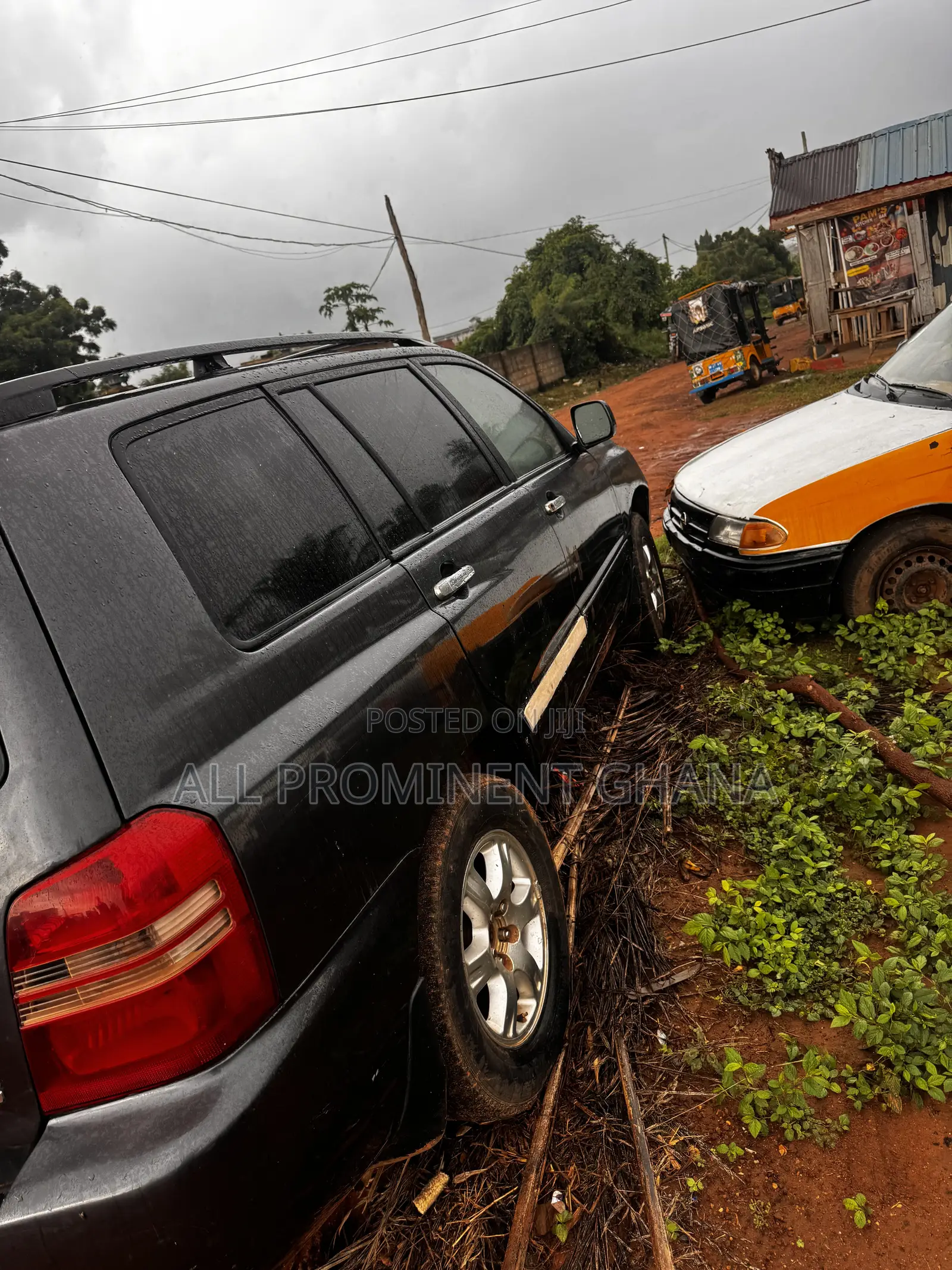 Toyota Highlander Limited V6 AWD 2002 Black