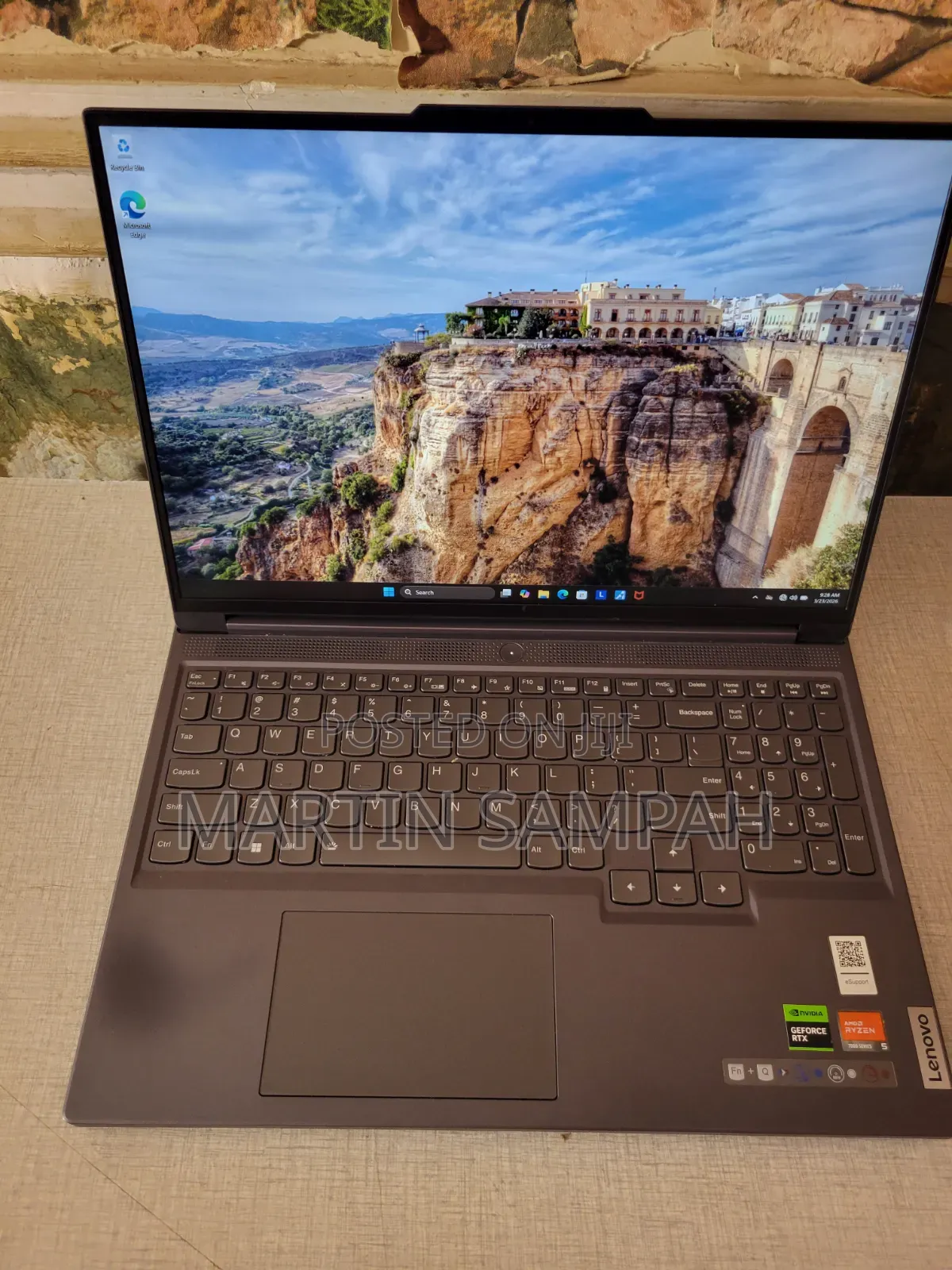 Laptop Lenovo Legion Slim 5 18GB AMD Ryzen 5 SSD 512GB