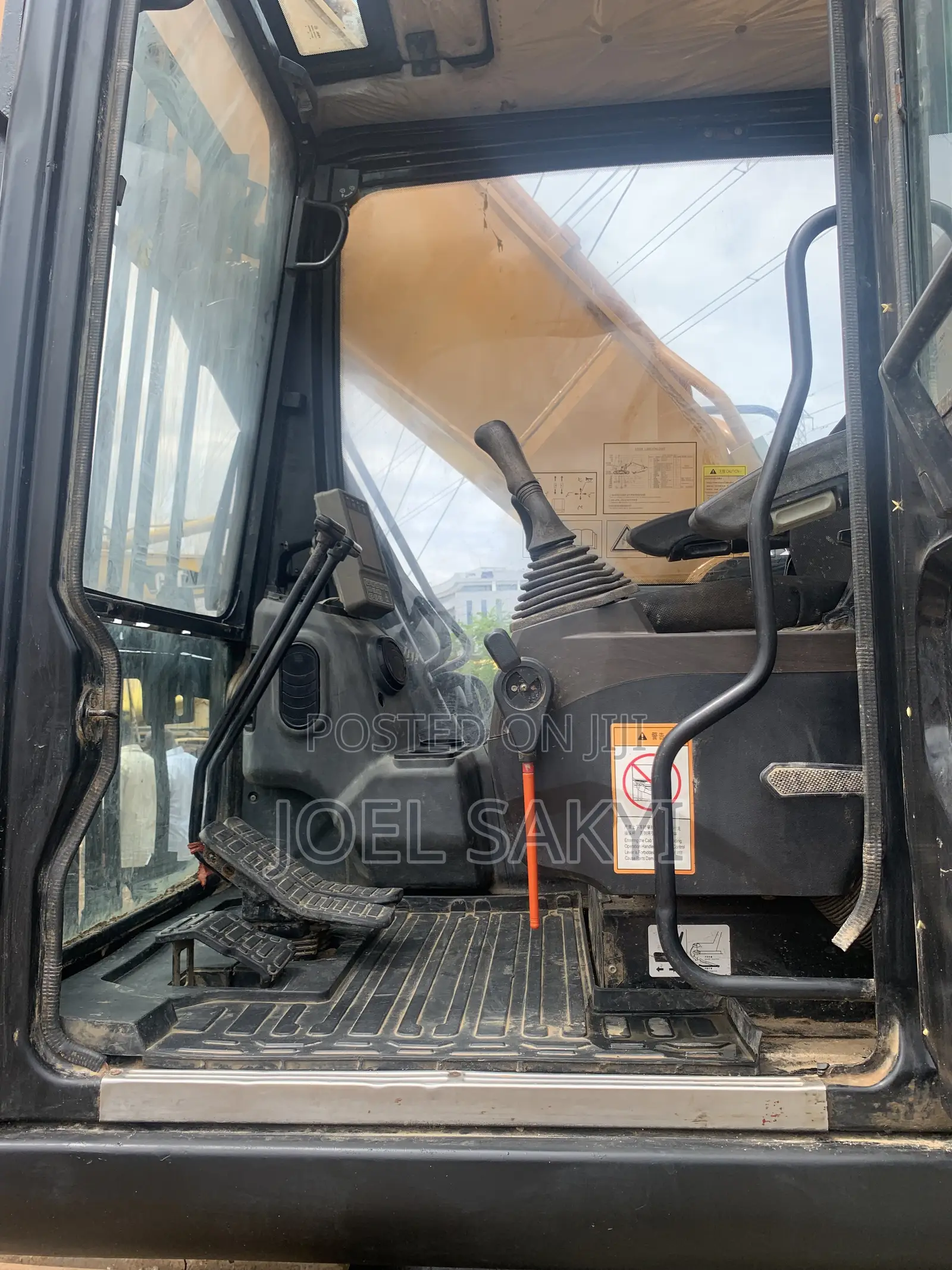 Ghana Used China Sany 215 Excavator for Sale