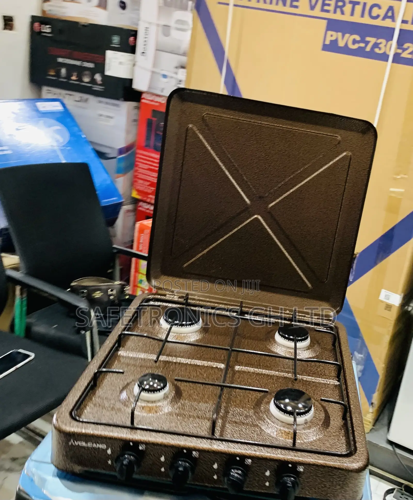 Zealous Best Volcano 4-Burner Table Top Cooker