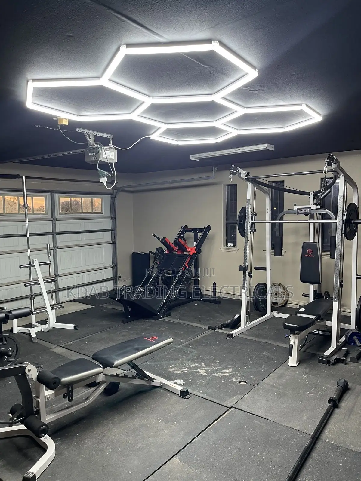 Hexagon Light (5 Grid System)