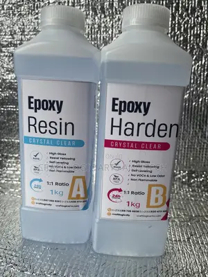 Epoxy Resin and Hardener (A+B) 1:1, 2:1 3:1 Mixing Ratios Fast Cure