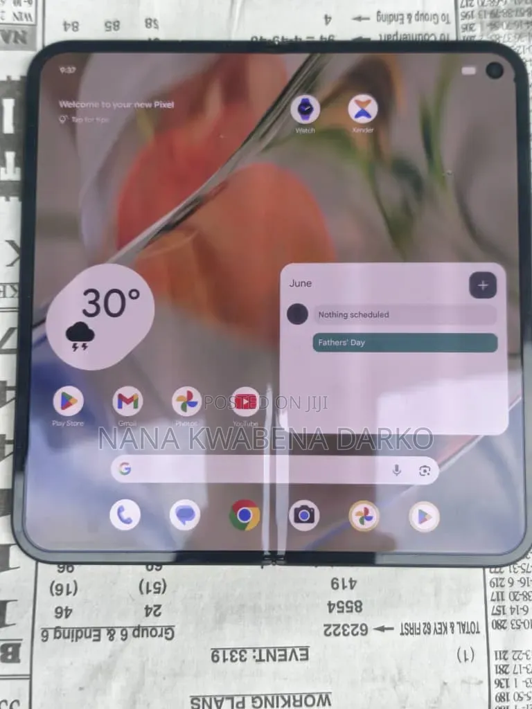 Google Pixel 9 Pro Fold 256 GB Black