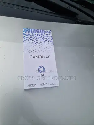 New Tecno Camon 40 256 GB Black
