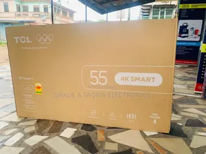 Glossy Smart 55inch TCL Smart Tv