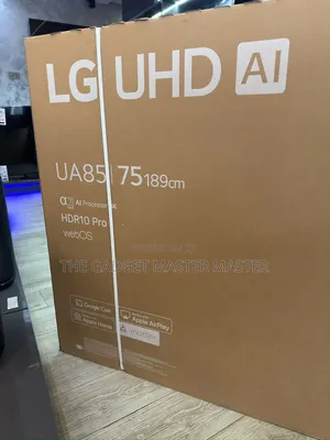 Lg Ua85 75" Uhd Ai Smart Tv