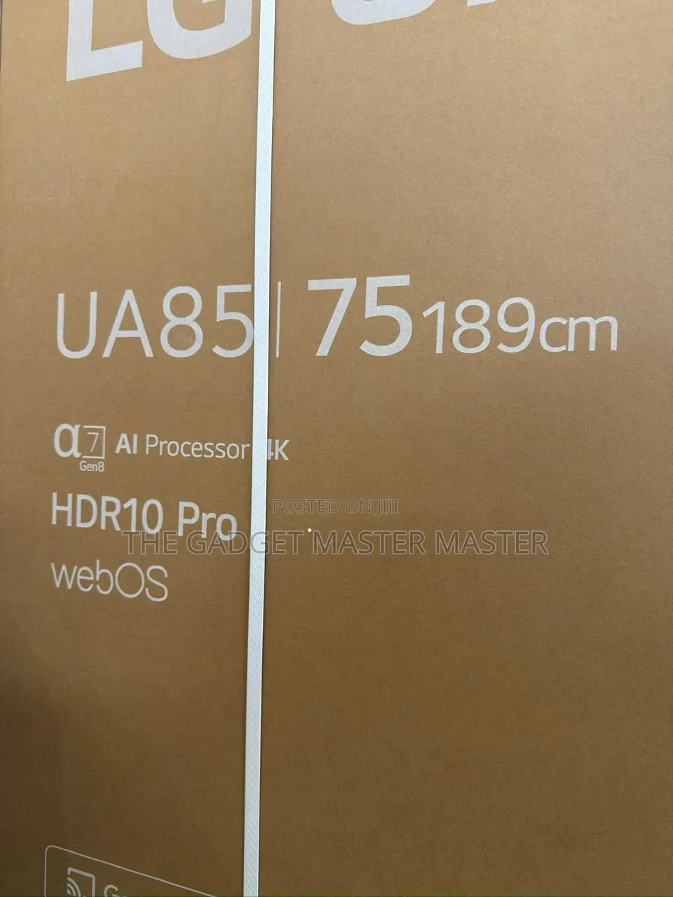 Lg Ua85 75" Uhd Ai Smart Tv