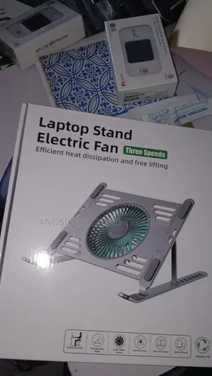 Adjustable Laptop Cooling Stand With Fan