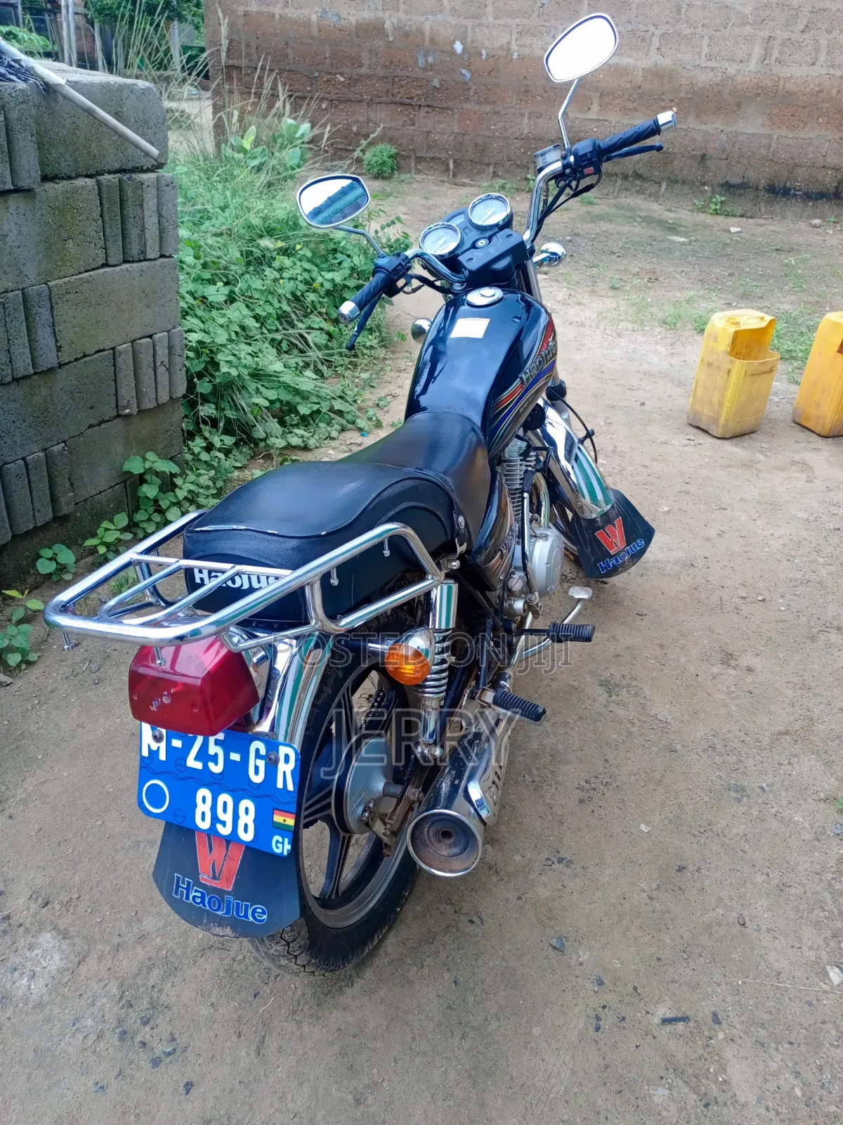 Haojue HJ125-8K 2025 Black