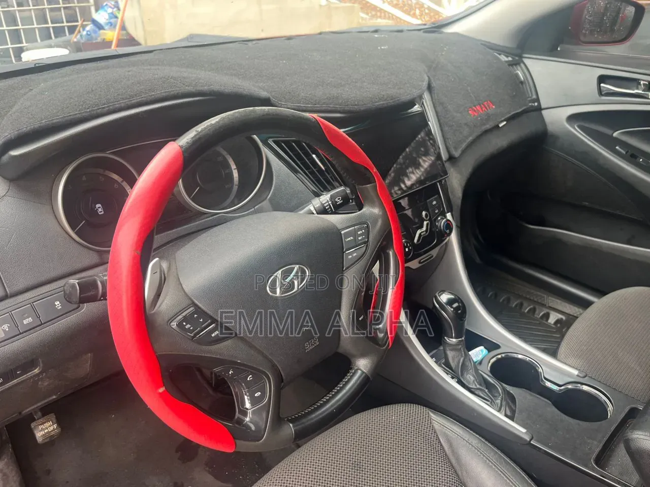 Hyundai Sonata 2013 Red