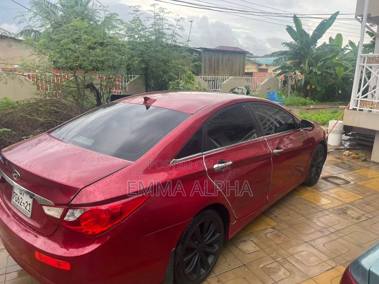 Hyundai Sonata 2013 Red