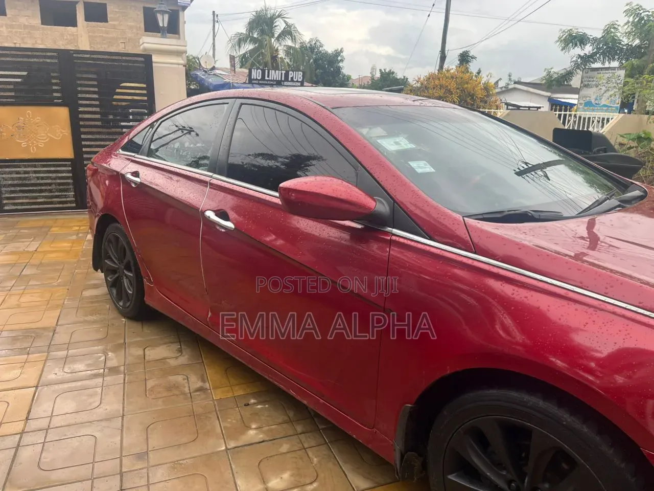 Hyundai Sonata 2013 Red