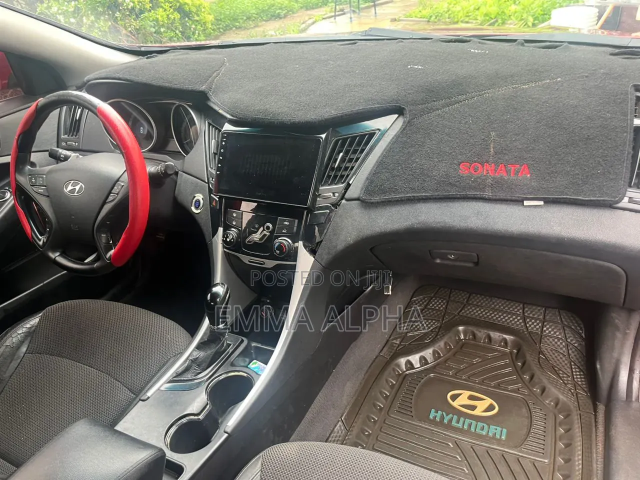Hyundai Sonata 2013 Red